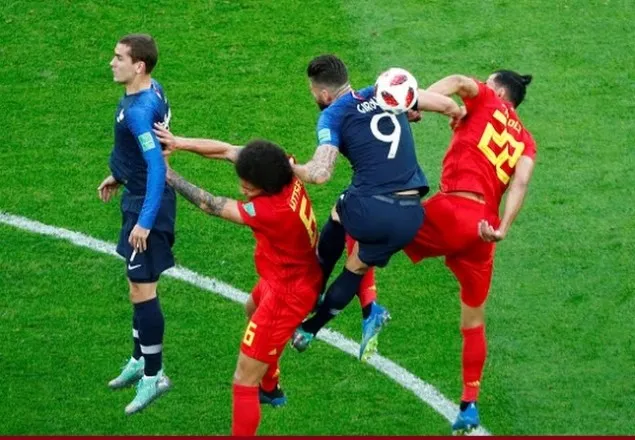 ফাইনালে ওঠার লড়াইয়ে মাঠে ফ্রান্স-বেলজিয়াম 