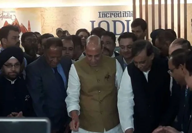 যমুনা ফিউচার পার্কে ভারতীয় ভিসা কেন্দ্র উদ্বোধন