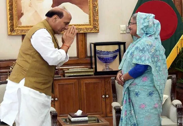 প্রতিবেশীদের সাথে সমস্যার সমাধান আলোচনার মাধ্যমে: প্রধানমন্ত্রী