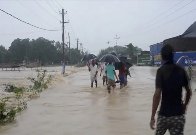 নেপালে বন্যা ও ভূমিধসে নিহত ৫৬