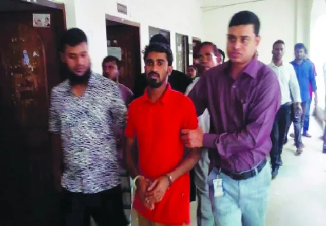 রিমান্ড শেষে কোটা আন্দোলনের নেতা রাশেদ কারাগারে