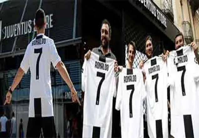 রোনালদোর জার্সি বেচে প্রথম দিনেই ৫৩৩ কোটি!