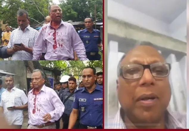 হামলার ইন্ধনদাতা ওসি এবং এসপি: ফেসবুক লাইভে মাহমুদুর রহমান   