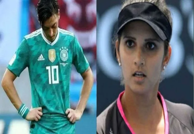 ওজিলের পাশে সানিয়া