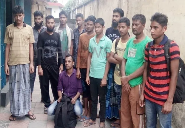 ভারতে কারাভোগ শেষে দেশে ফিরলো ১৪ যুবক