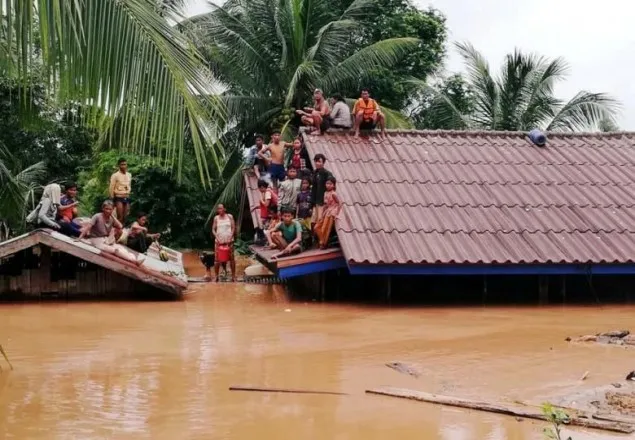 লাওসে বাঁধ ধসে নিহত ১৯, নিখোঁজ শতাধিক