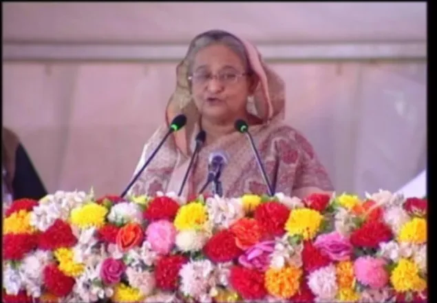 নৌকায় ভোট দিলেই উন্নয়ন, সুখে থাকে দেশের মানুষ: প্রধানমন্ত্রী