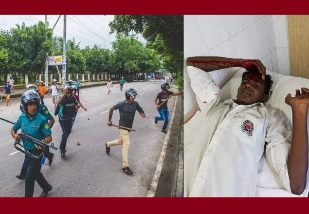 মিরপুরে শিক্ষার্থীদের ওপর পুলিশ-ছাত্রলীগ-যুবলীগের হামলা 