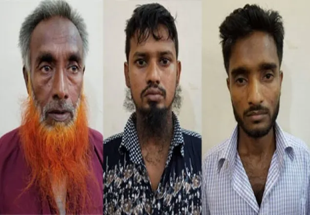 চরে জঙ্গি আস্তানায় অভিযান, আটক ৩