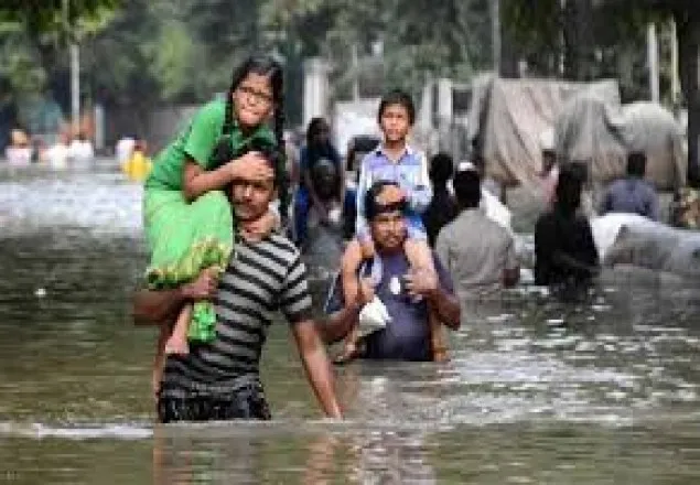 ভারতে বন্যায় ১৬৪ জনের প্রাণহানি
