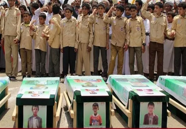 যুক্তরাষ্ট্রের তৈরি বোমায় ইয়েমেনের স্কুলবাসে হামলা 
