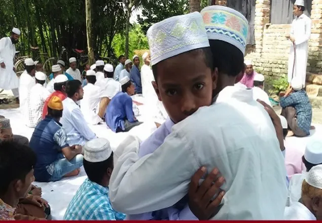 দেশের বিভিন্ন গ্রামে আগাম ঈদ উদযাপন