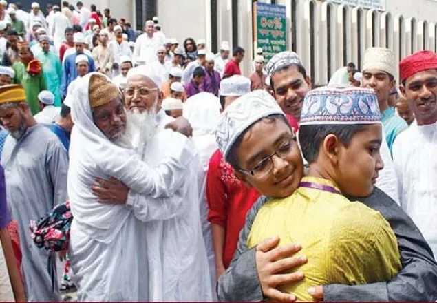 বায়তুল মোকাররমে ঈদ জামাত সম্পন্ন 
