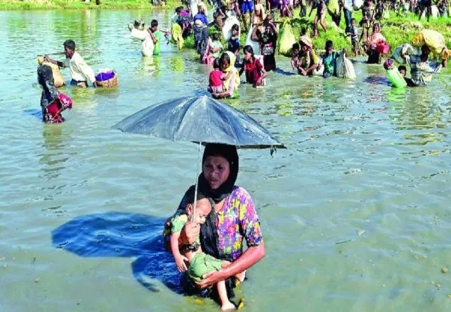 রাখাইন থেকে এখনও পালিয়ে আসছেন রোহিঙ্গারা