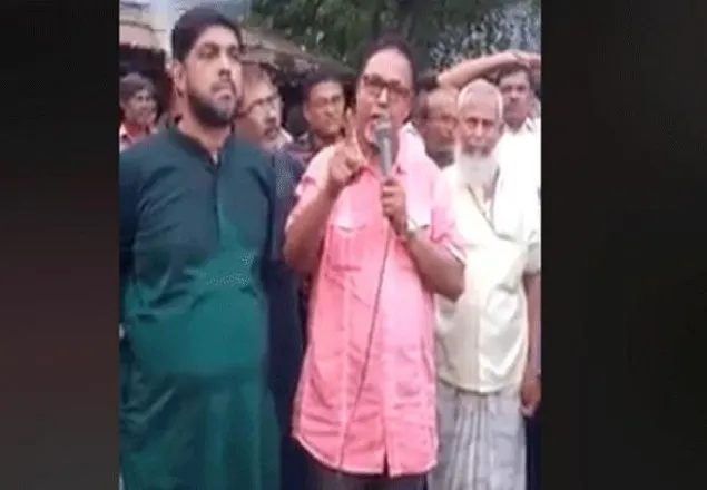 আ.লীগ নেতার অশালীন বক্তব্যের ভিডিও ভাইরাল