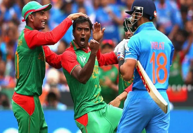 বাংলাদেশ-ভারত মুখোমুখি আজ