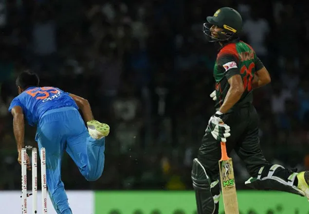 ভারতকে ১৭৪ রানের লক্ষ্য দিল বাংলাদেশ