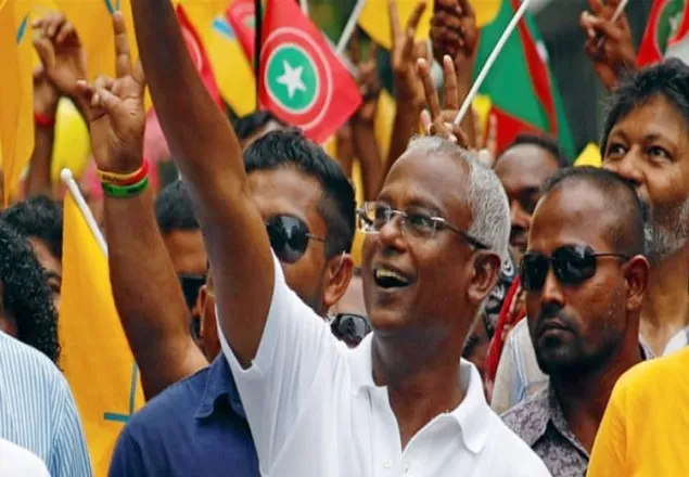 মালদ্বীপের বিতর্কিত নির্বাচনে বিরোধী নেতার জয়