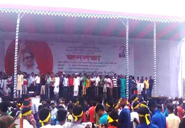 খালেদা জেলে, তবুও মঞ্চে তার জন্য আসন!