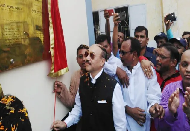 চাঁদপুরে মহাত্মা গান্ধী ভবন উদ্বোধন করলেন শ্রিংলা