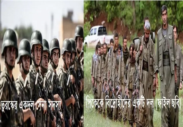 ১৩৭ সন্দেহভাজন পিকেকে গেরিলাকে আটক করেছে তুরস্ক