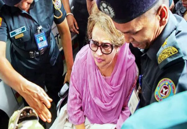 খালেদার ফিজিওথেরাপি আজ থেকে, স্বাস্থ্য পরীক্ষা বুধবার