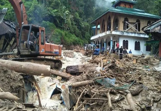 ইন্দোনেশিয়ার সুমাত্রা দ্বীপে আকস্মিক বন্যা, ১১ শিশু নিহত
