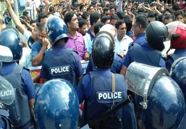 লালমনিরহাটে ছাত্রদলের বিক্ষোভ মিছিল ও প্রতিবাদ সমাবেশ