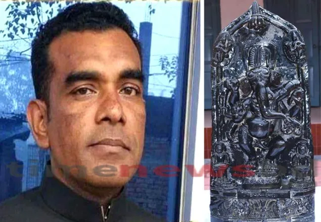 রাণীনগরে কষ্টি পাথরের মূর্তিসহ আ.লীগ নেতা আটক