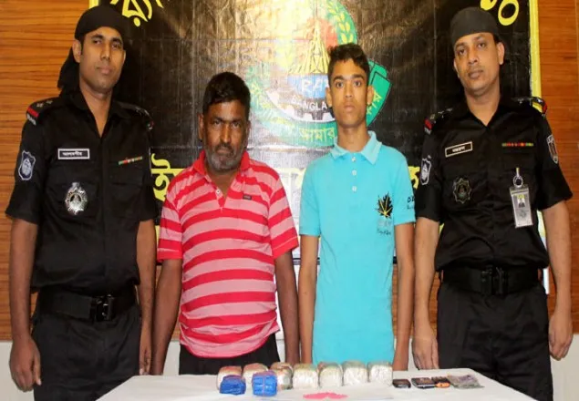 উত্তরায় ১০ হাজার পিস ইয়াবাসহ আটক ৪