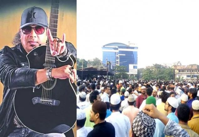 মায়ের পাশে সমাহিত হলেন আইয়ুব বাচ্চু