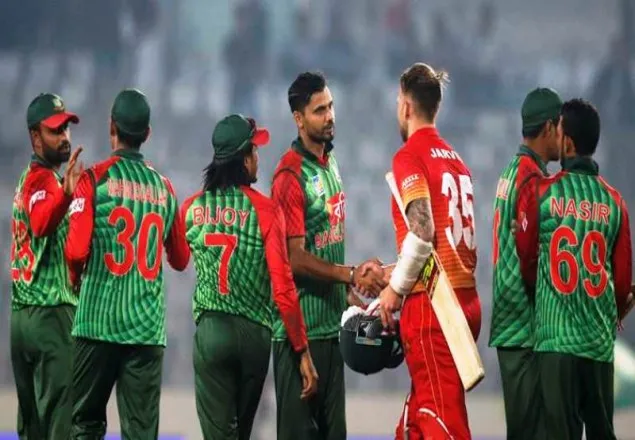 জিম্বাবুয়ের বিরুদ্ধে বাংলাদেশের সহজ জয়