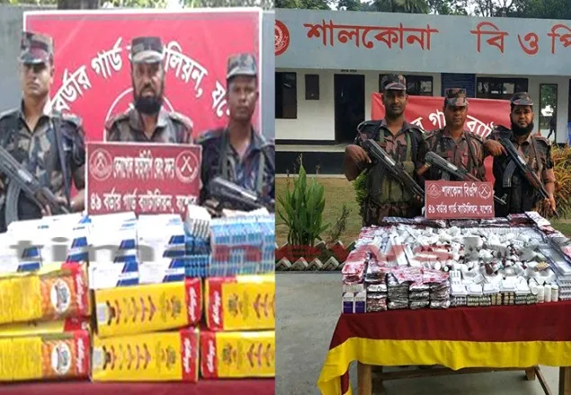 বেনাপোলে ৫৮ লাখ টাকার নিষিদ্ধ ওষুধ আটক