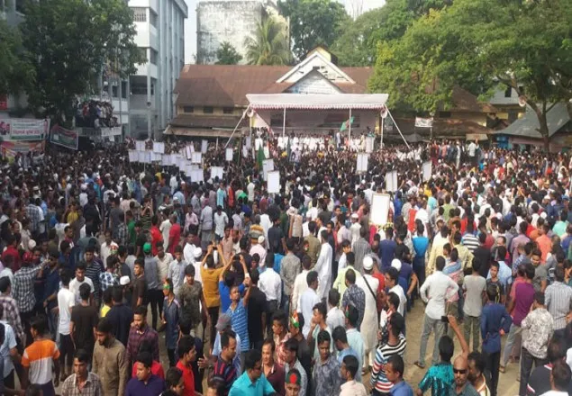  সিলেটে ঐক্যফ্রন্টের সমাবেশ শুরু