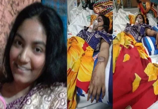 অর্থের অভাবে থেমে যাচ্ছে সড়ক দুর্ঘটনায় আহত শিক্ষার্থীর চিকিৎসা