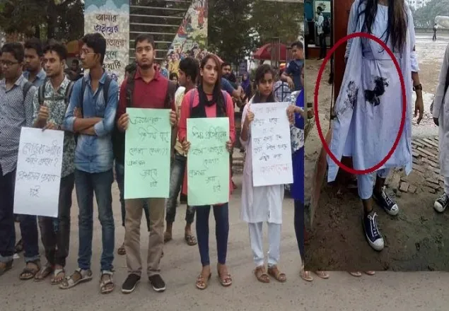 ‘বোনের শরীরে কালি কেন?’