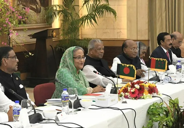 সংলাপের সূচনা বক্তব্যে যা বললেন প্রধানমন্ত্রী