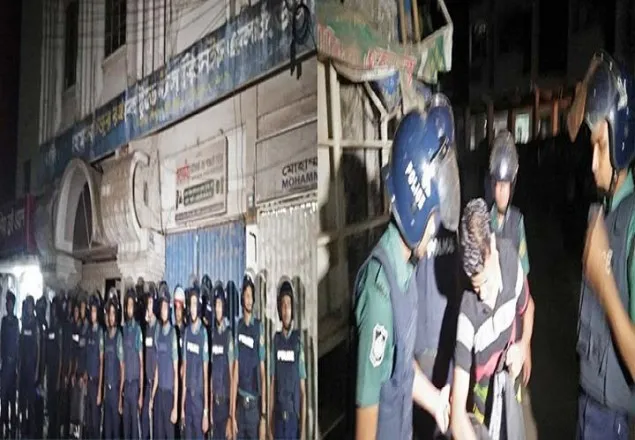 চট্টগ্রামে শিবির কার্যালয়ে বিস্ফোরণ, অভিযানে পুলিশ
