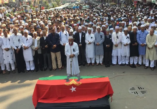 তরিকুল ইসলামের প্রথম জানাযা অনুষ্ঠিত