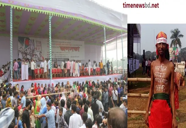 স্লোগানে স্লোগানে ‘জেলে নিলে আমায় নে, আমার মাকে ছেড়ে দে’ 