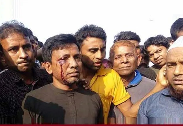 বঙ্গবন্ধু সেতুতে ট্রাক চালককে পুলিশের মারধর, যান চলাচল বন্ধ
