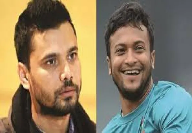 রোববার আ.লীগের মনোনয়ন ফরম কিনছেন মাশরাফি-সাকিব