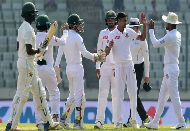 চারির আউটে স্বস্তিতে লাঞ্চে টাইগাররা