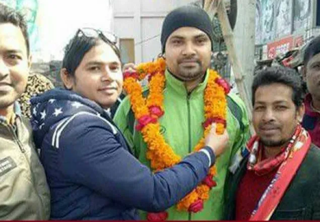 মনোনয়ন ফরম কিনলেন সাবেক ফুটবলার আমিনুল