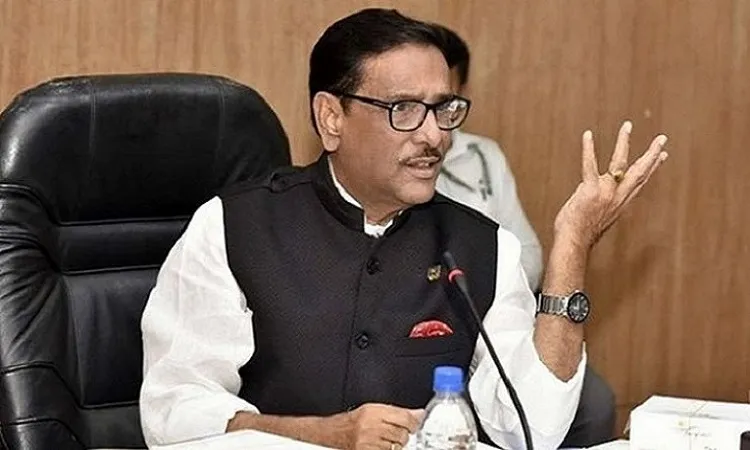আগুন ও সন্ত্রাস দুটোই বিএনপির সৃষ্টি: ওবায়দুল কাদের