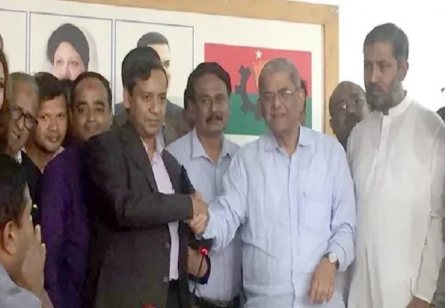 বিএন‌পি‌তে যোগ দিয়েছেন গোলাম মাওলা রনি