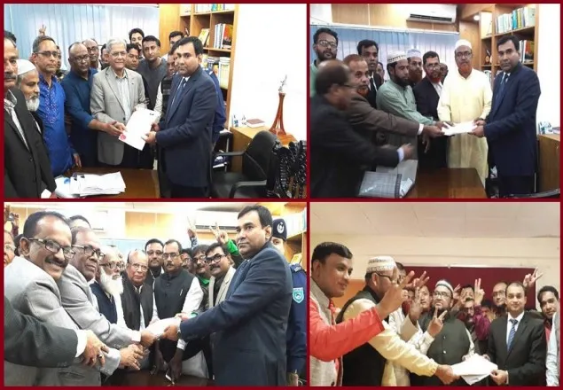 ঠাকুরগাঁওয়ে মির্জা ফখরুল’সহ ২৬ প্রার্থীর মনোনয়নপত্র দাখিল