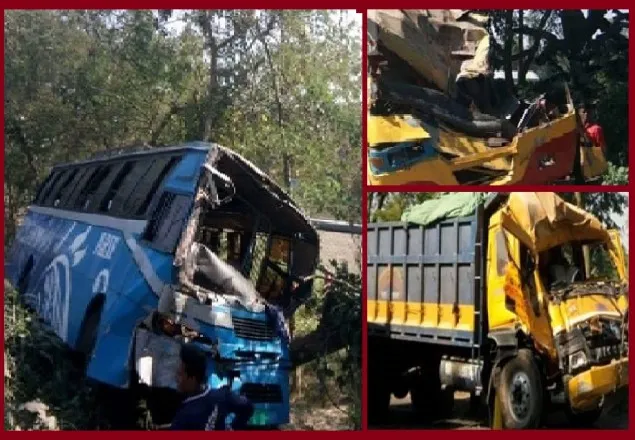 বঙ্গবন্ধু সেতুর পশ্চিমে ত্রি-মুখী সংঘর্ষে নিহত ৬ 