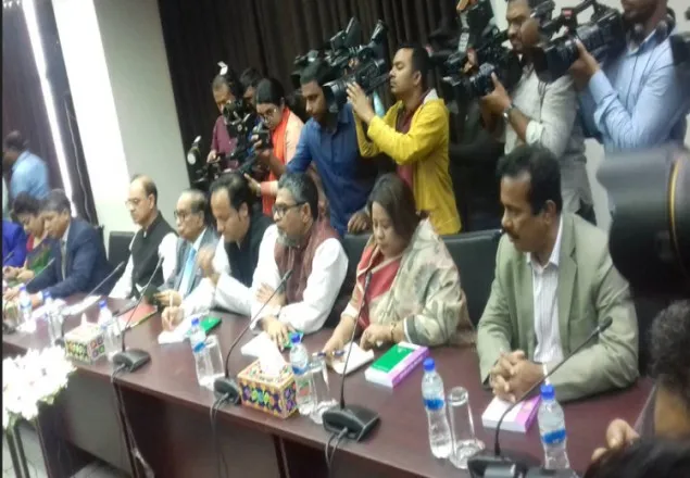 সিইসির সঙ্গে বৈঠকে আ.লীগের প্রতিনিধি দল