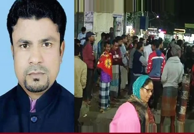 স্বেচ্ছাসেবক লীগ সভাপতিকে দরজা ভেঙে কুপিয়ে হত্যা 